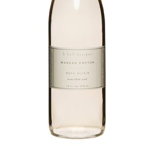 k. Hall Washed Cotton Bath Elixir