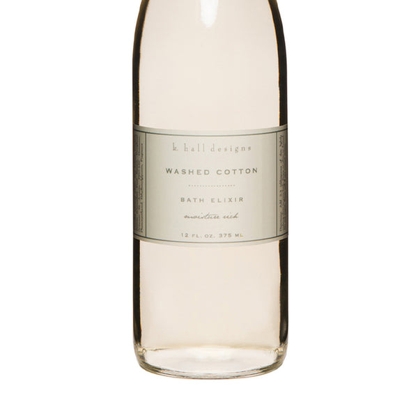 k. Hall Washed Cotton Bath Elixir