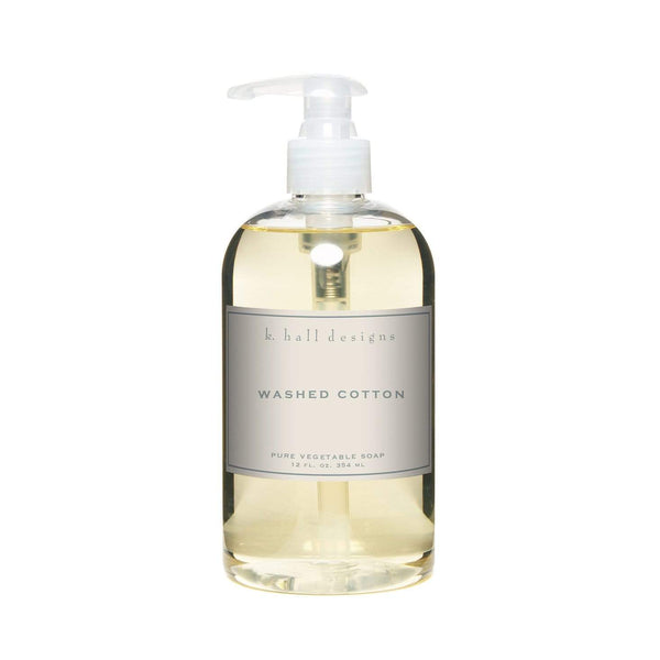 k Hall Washed Cotton Hand Soap
