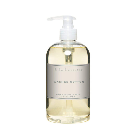 k Hall Washed Cotton Hand Soap