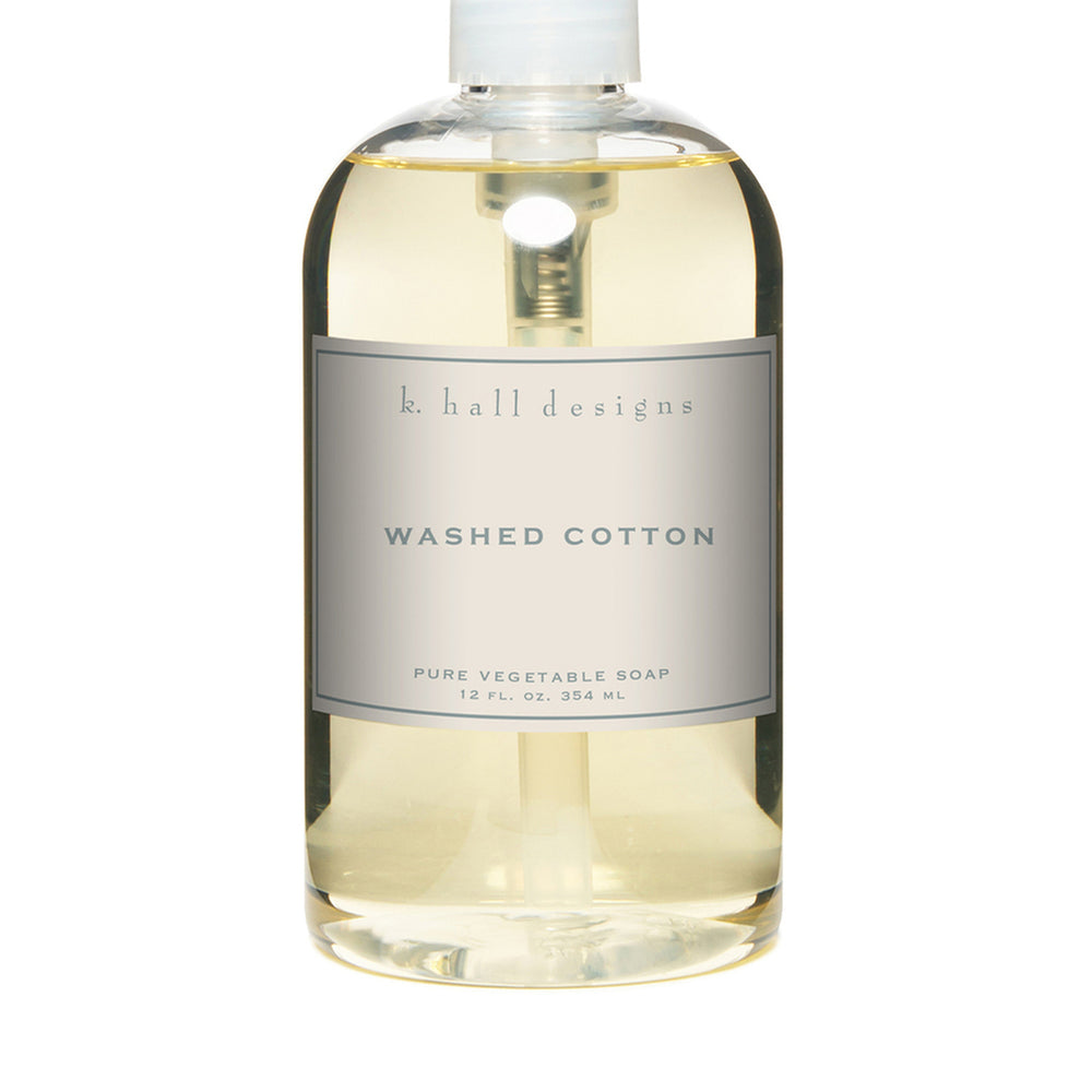 k Hall Washed Cotton Hand Soap