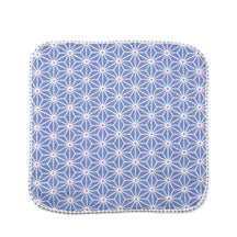 Kontex Haikara Handkerchief - Asanoha Blue