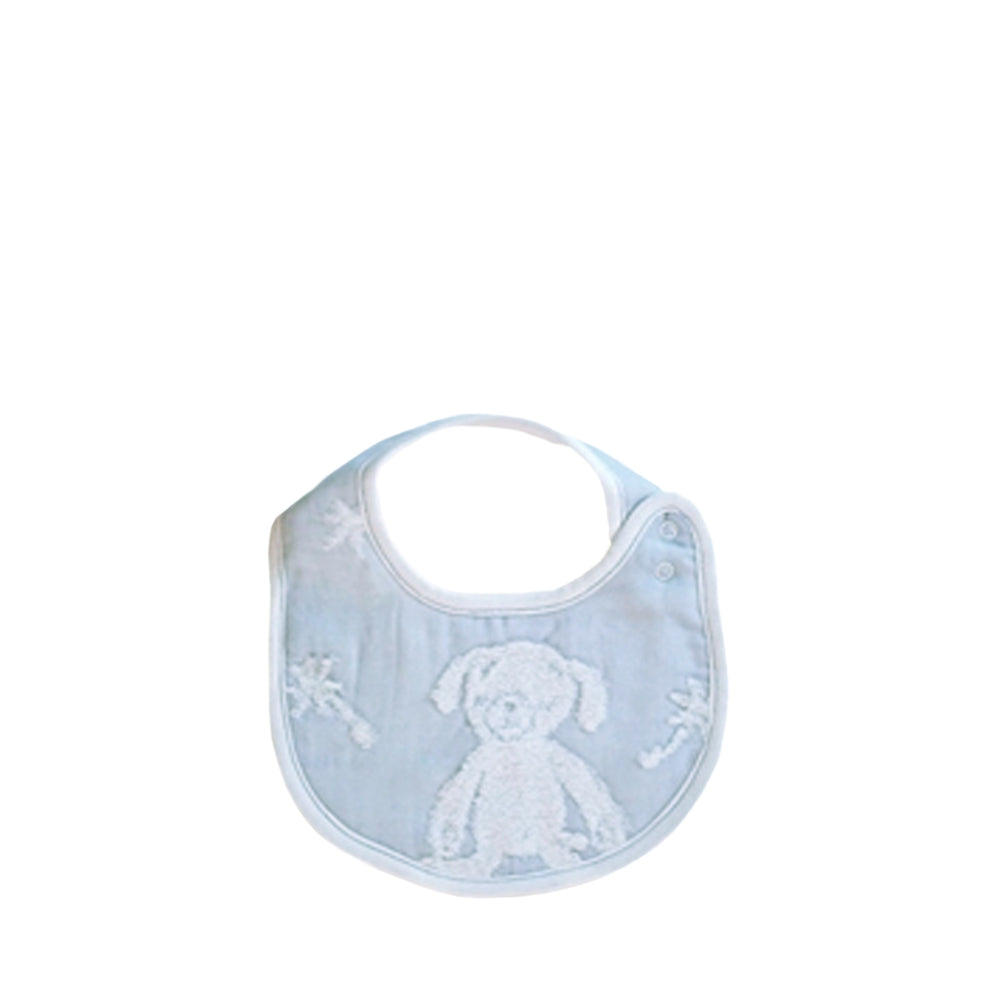 Kontex Macaron Bib - Blue Puppy