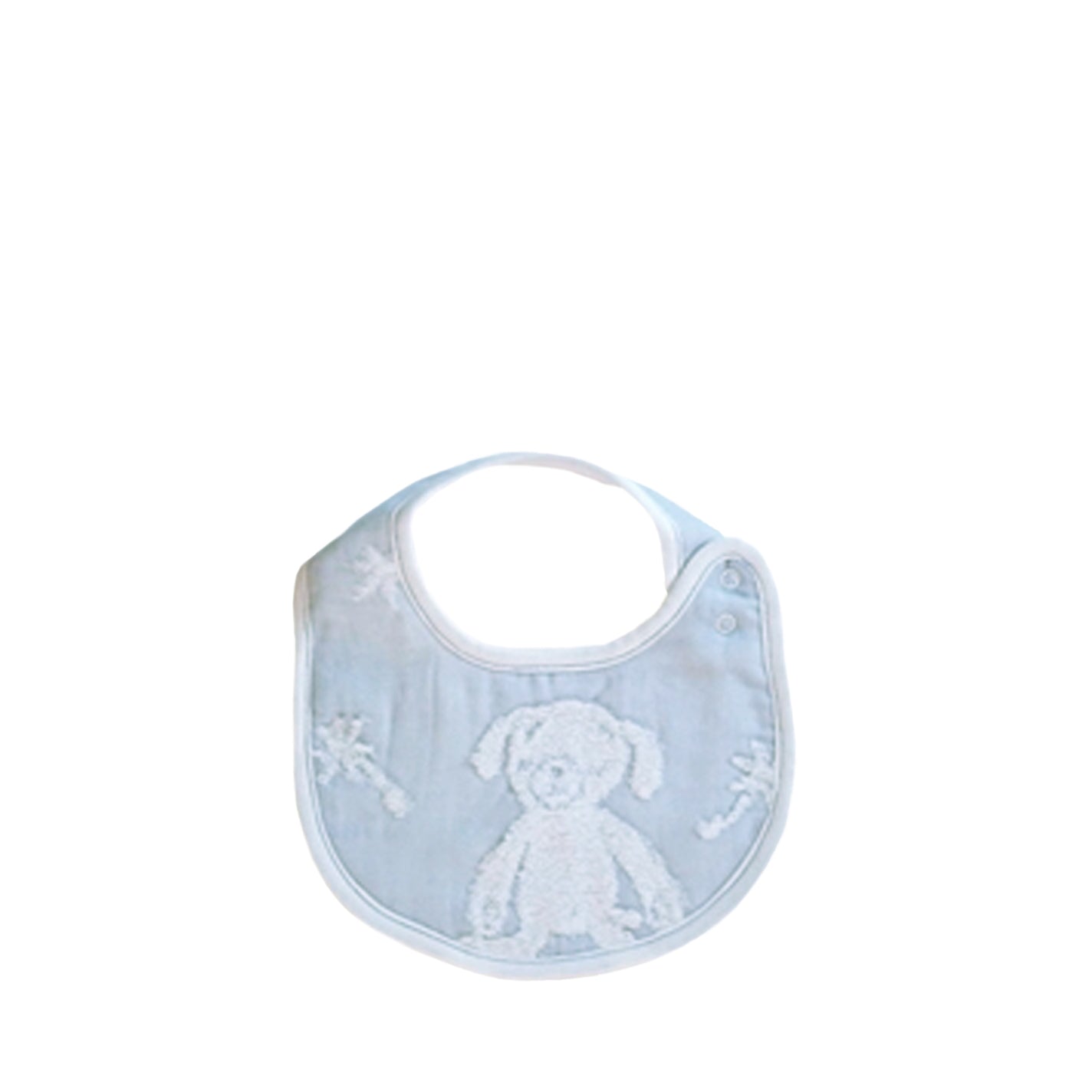 Kontex Macaron Bib - Blue Puppy