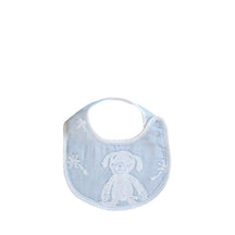Kontex Macaron Bib - Blue Puppy