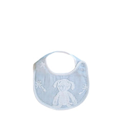 Kontex Macaron Bib - Blue Puppy