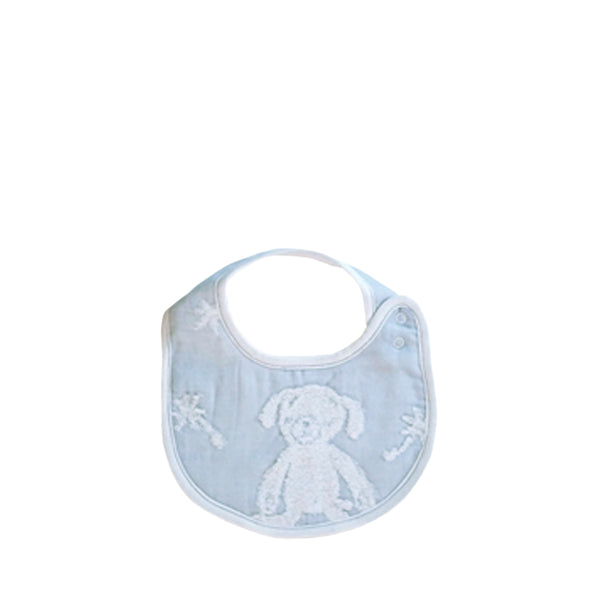 Kontex Macaron Bib - Blue Puppy
