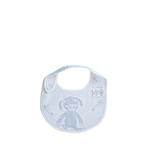 Kontex Macaron Bib - Blue Puppy