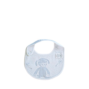 Kontex Macaron Bib - Blue Puppy