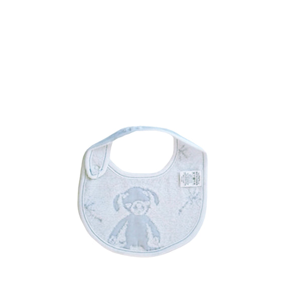 Kontex Macaron Bib - Blue Puppy