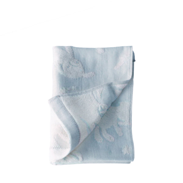Kontex Macaron Hand Towel - Blue Puppy