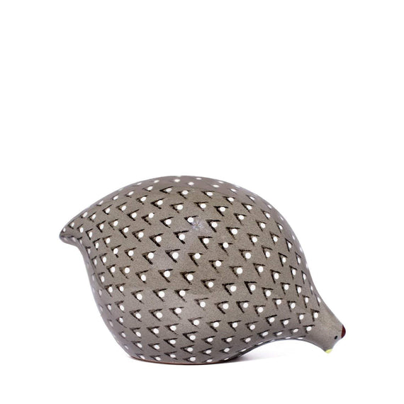 Les Ceramiques de Lussan Quail Pecking - Grey