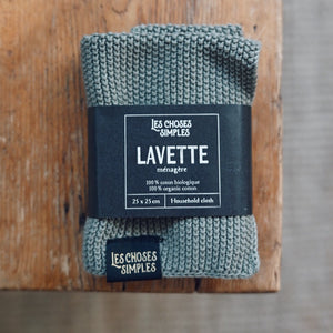Les Choses Simples Lavette Household Cloth -  Olive