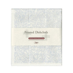 Nawrap Kimono Print Dishcloth - Blue Feather