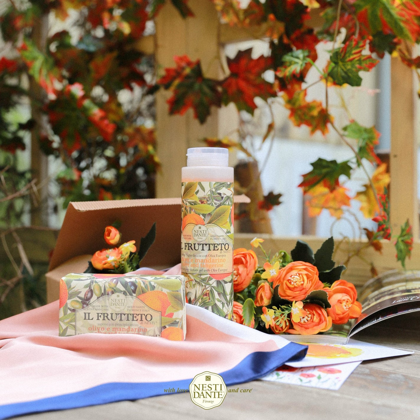 Nesti Dante Olive & Tangerine Shower Gel - 300ml