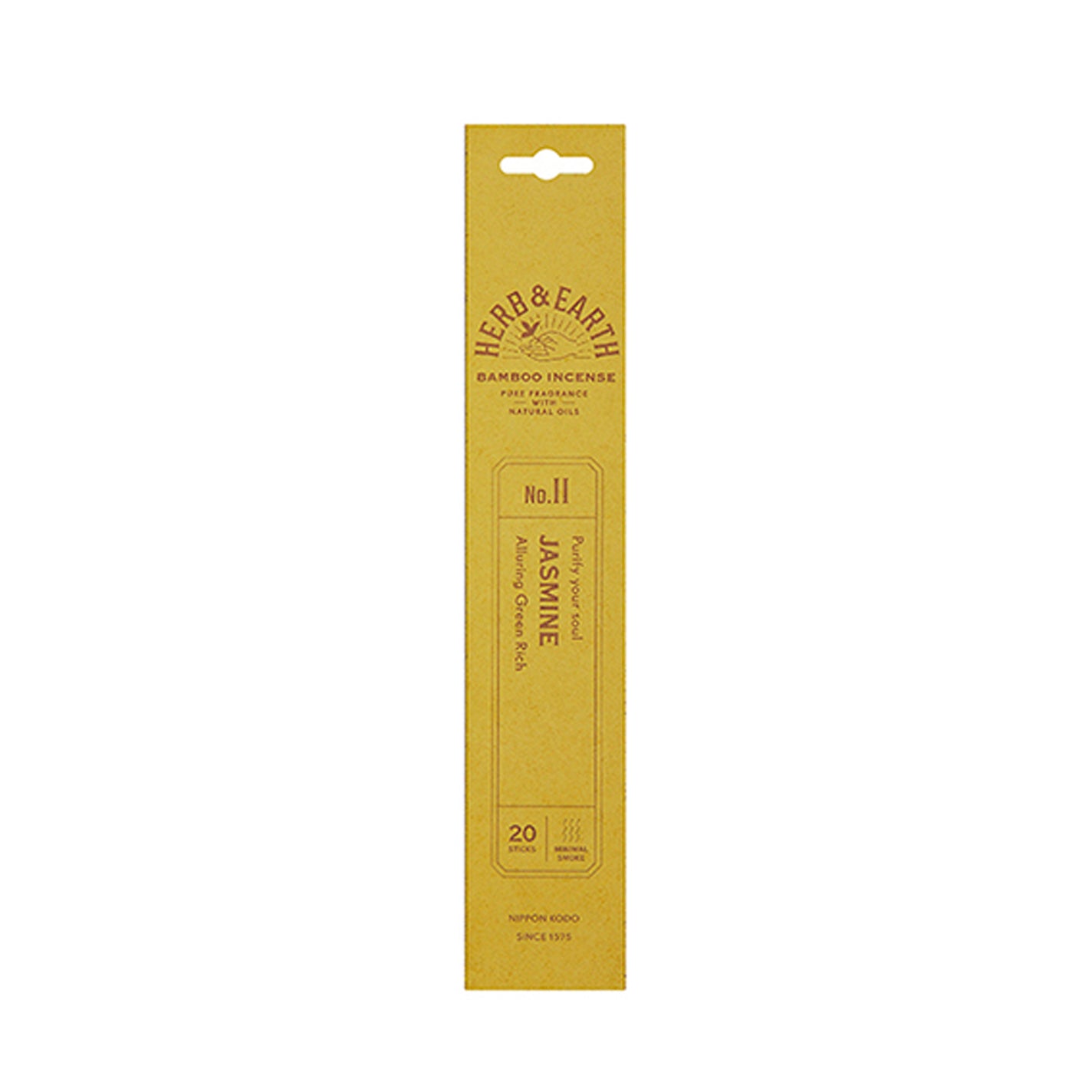 Nippon Kodo Herb & Earth Incense - Jasmine No.11