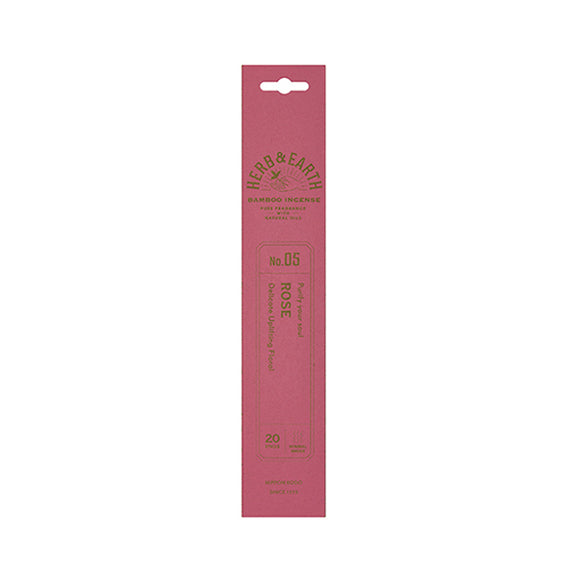 Nippon Kodo Herb & Earth Incense - Rose No.05
