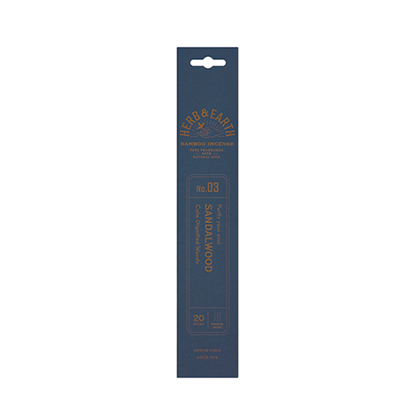 Nippon Kodo Herb & Earth Incense - Sandalwood No.03