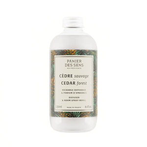 Panier des Sens Cedar Forest Diffuser/Room Spray Refill