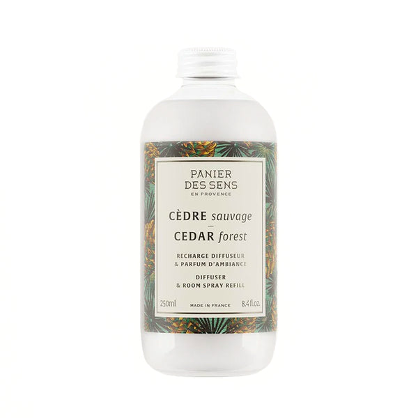 Panier des Sens Cedar Forest Diffuser/Room Spray Refill