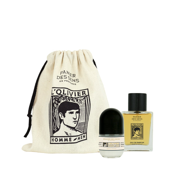 Panier des Sens L'Olivier Gift Pouch EDP + Deodorant - Value $105