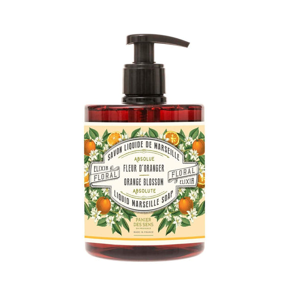 Panier des Sens Orange Blossom Marseille Liquid Soap