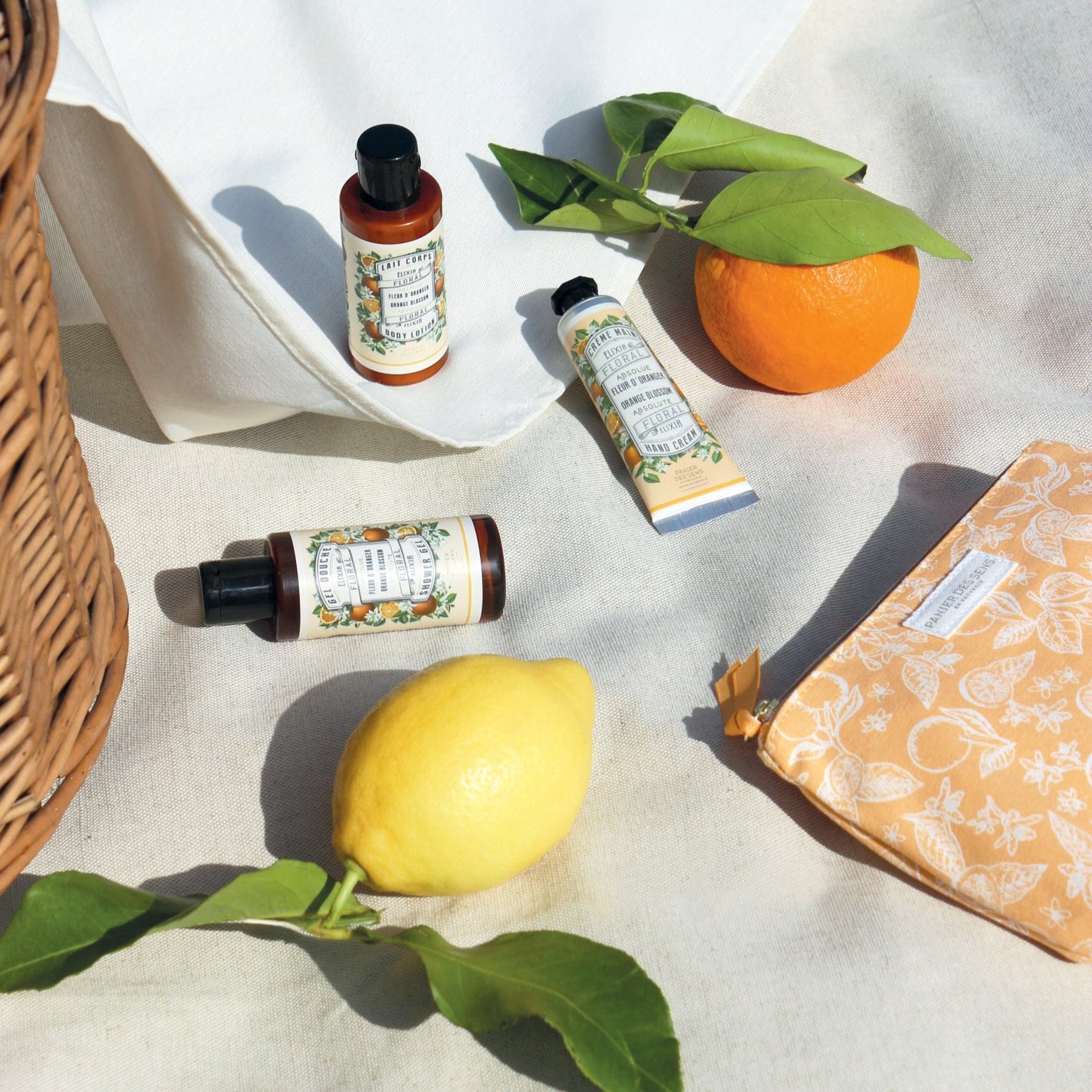 Panier des Sens Orange Blossom Weekend Set