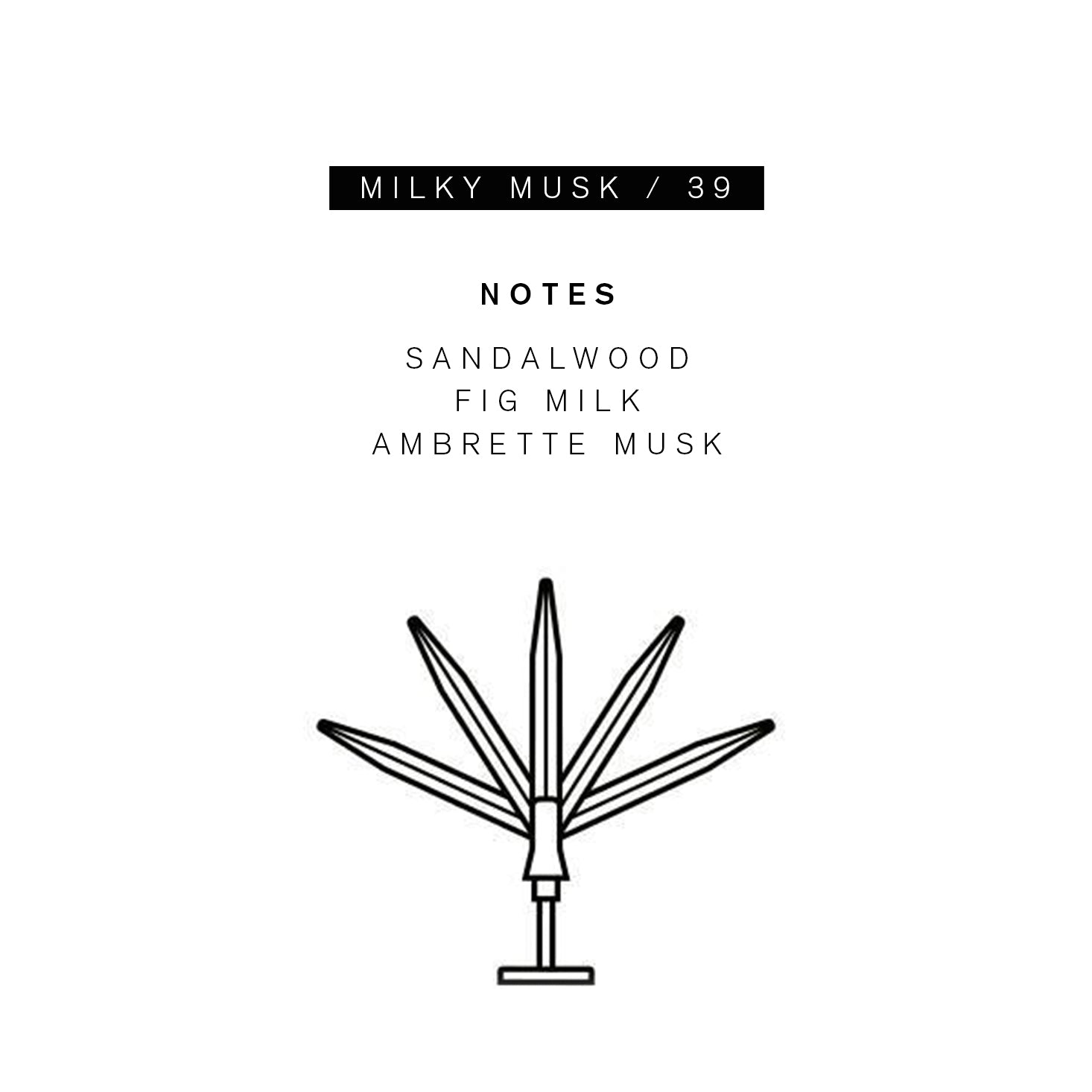 Parle Moi Milky Musk / 39 Eau de Parfum - 50ml: Official Stockist