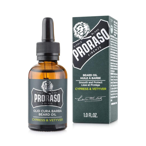 Proraso Beard Oil - Cypress + Vetiver