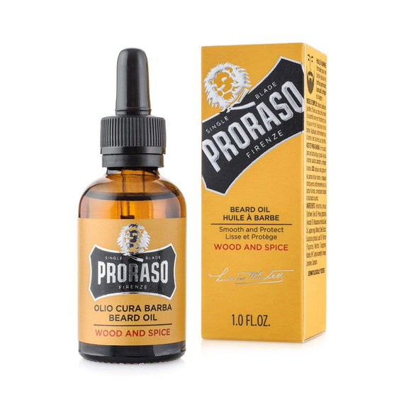 Proraso Beard Oil - Wood + Spice