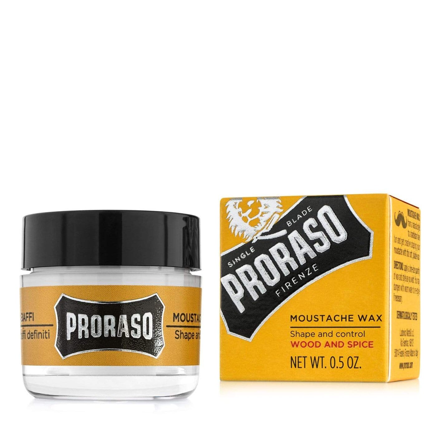 Proraso Moustache Wax - Wood + Spice