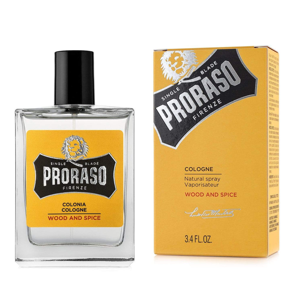 Proraso Single Blade Cologne - Wood + Spice
