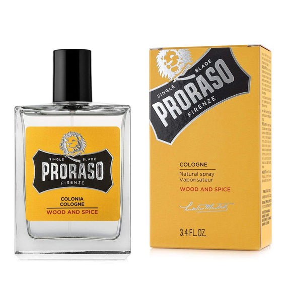 Proraso Single Blade Cologne - Wood + Spice