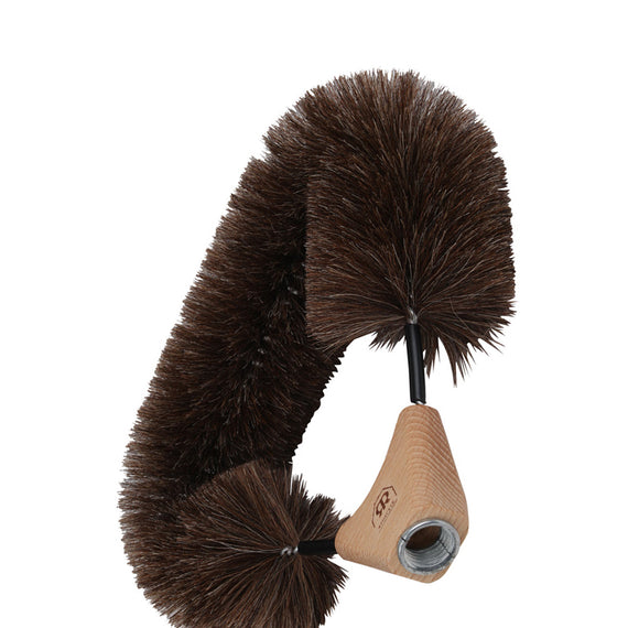 Redecker Long Handled Goat Hair Duster - Pantoufle Redecker Long Handled Goat Hair Duster - Pantoufle