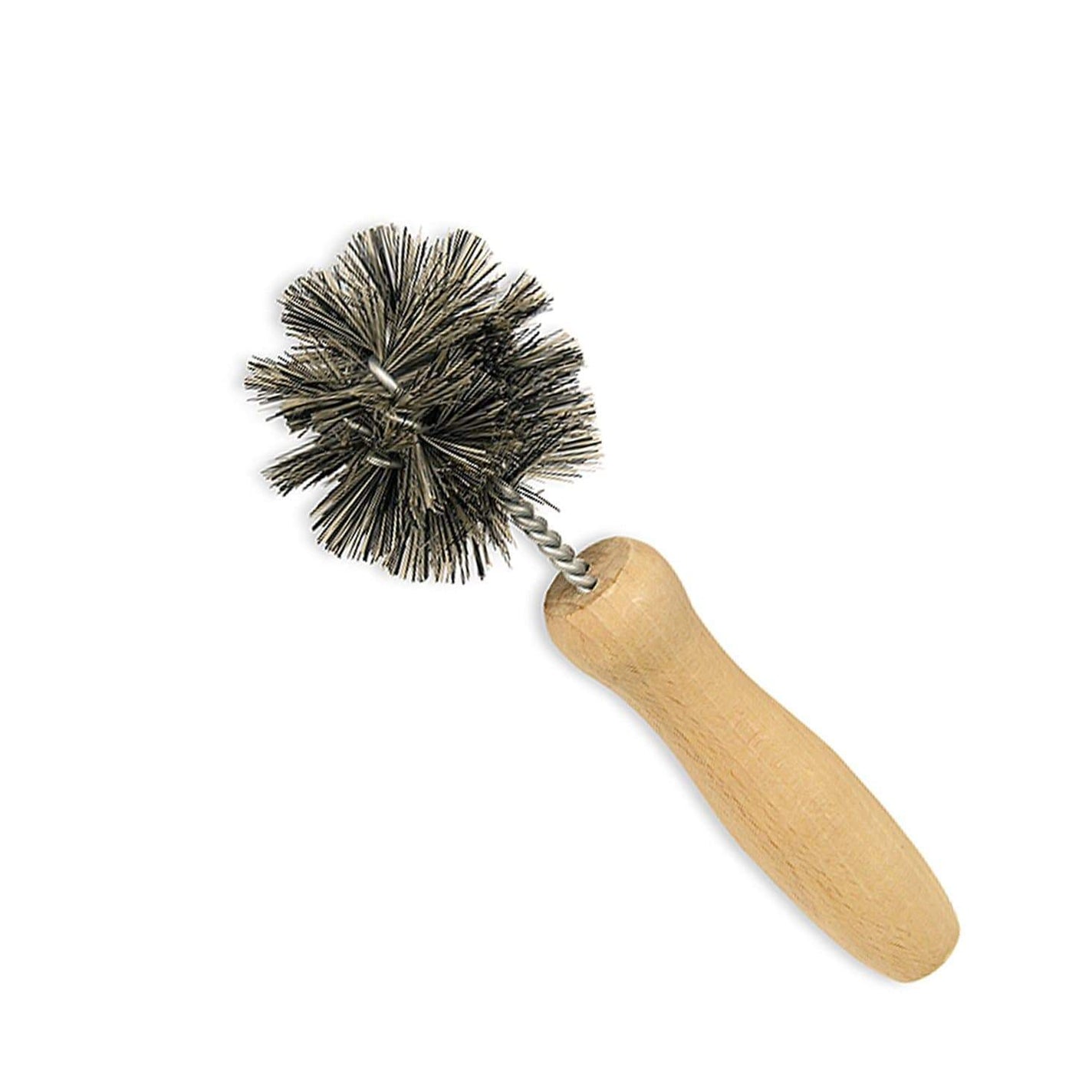 Redecker Dish Scrub Brush - Wire + Wood Handle