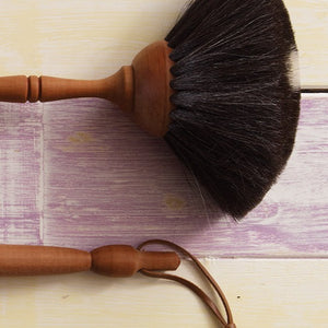 Redecker Goat Hair Duster 34cm - Black