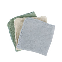 Redecker Multi Purpose Cleaning Cloth Trio - Blue/Natural/Green