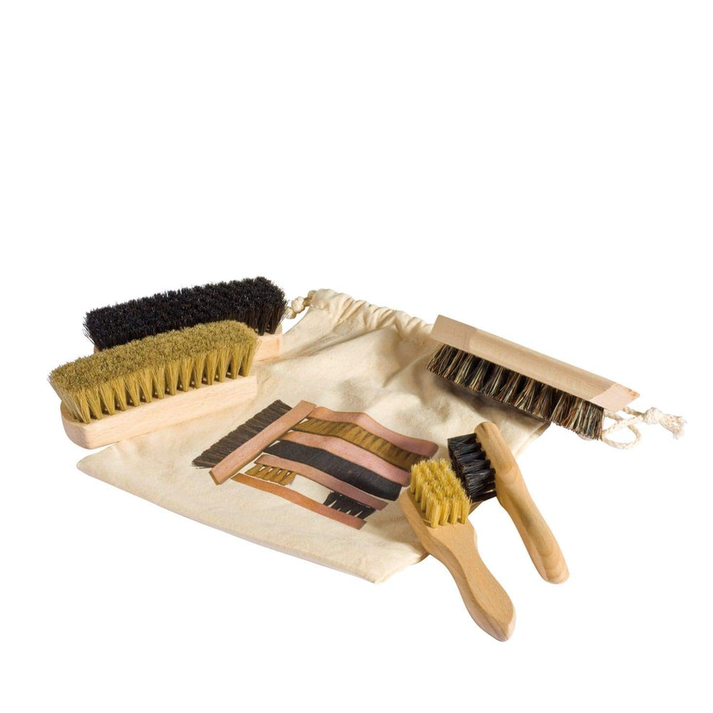 Redecker Shoe Shine Kit + Travel Bag