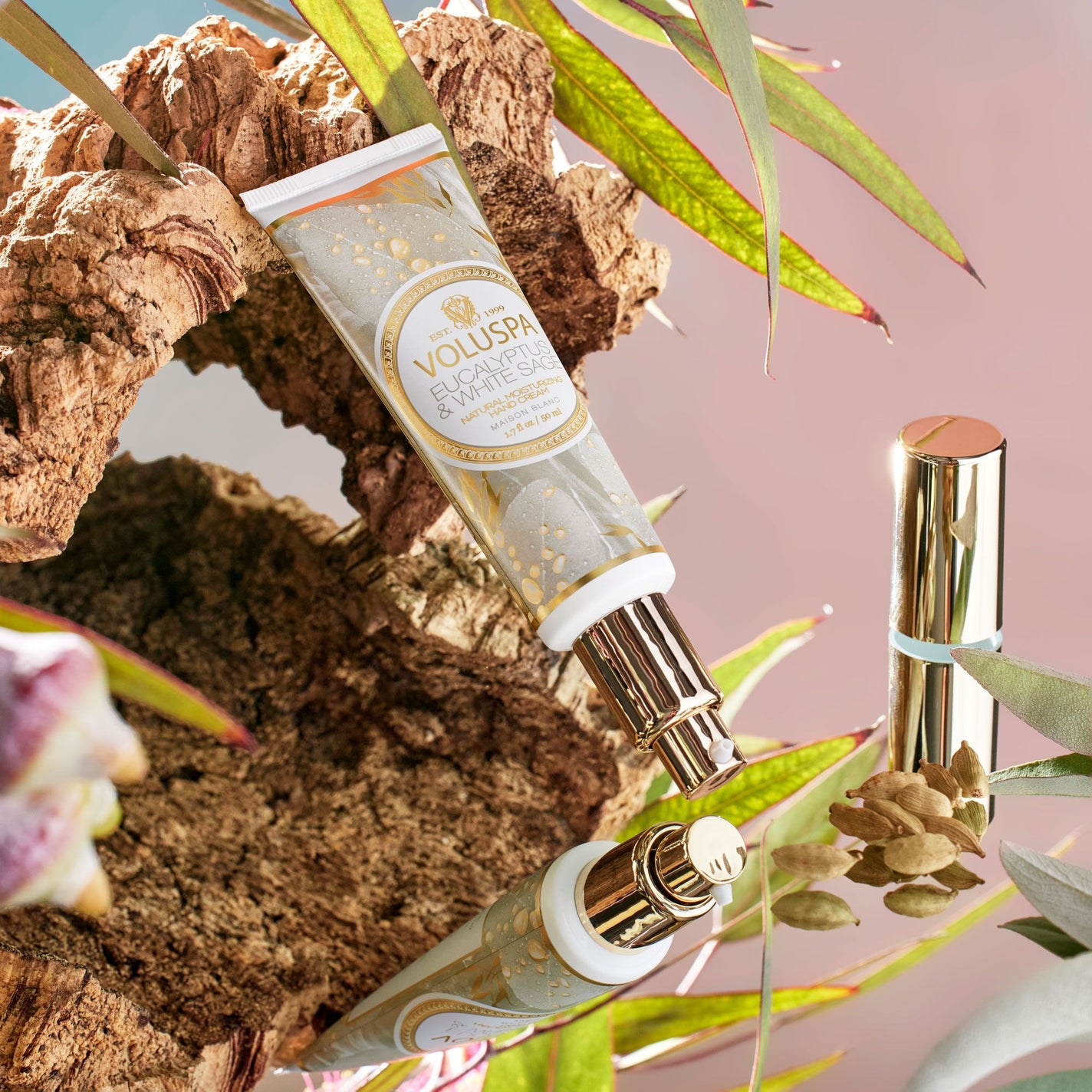 VOLUSPA Eucalyptus & White Sage Hand Cream - Tube