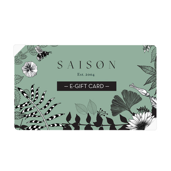 Saison E-Gift Card