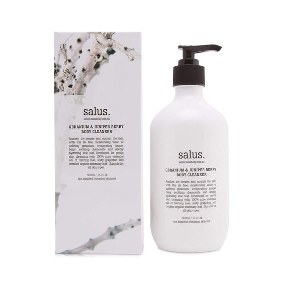 Salus Geranium + Juniper Berry Body Cleanser