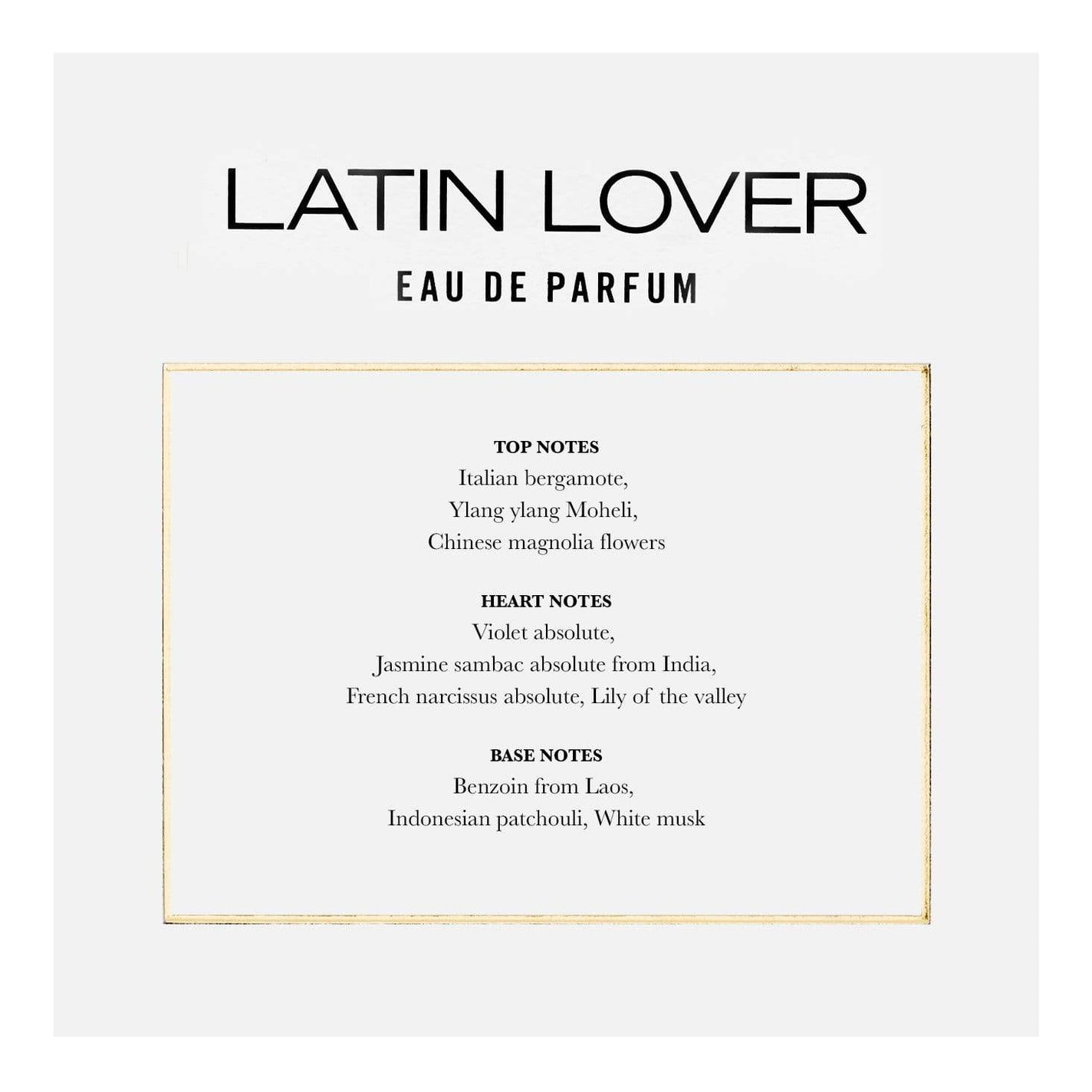 Sample Vial - CARNER BARCELONA Latin Lover Eau de Parfum