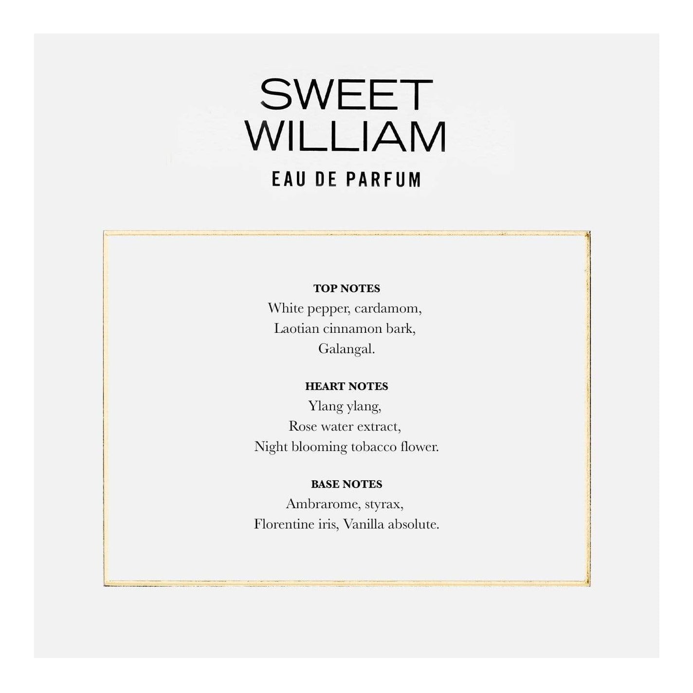 Sample Vial - CARNER BARCELONA Sweet William Eau de Parfum