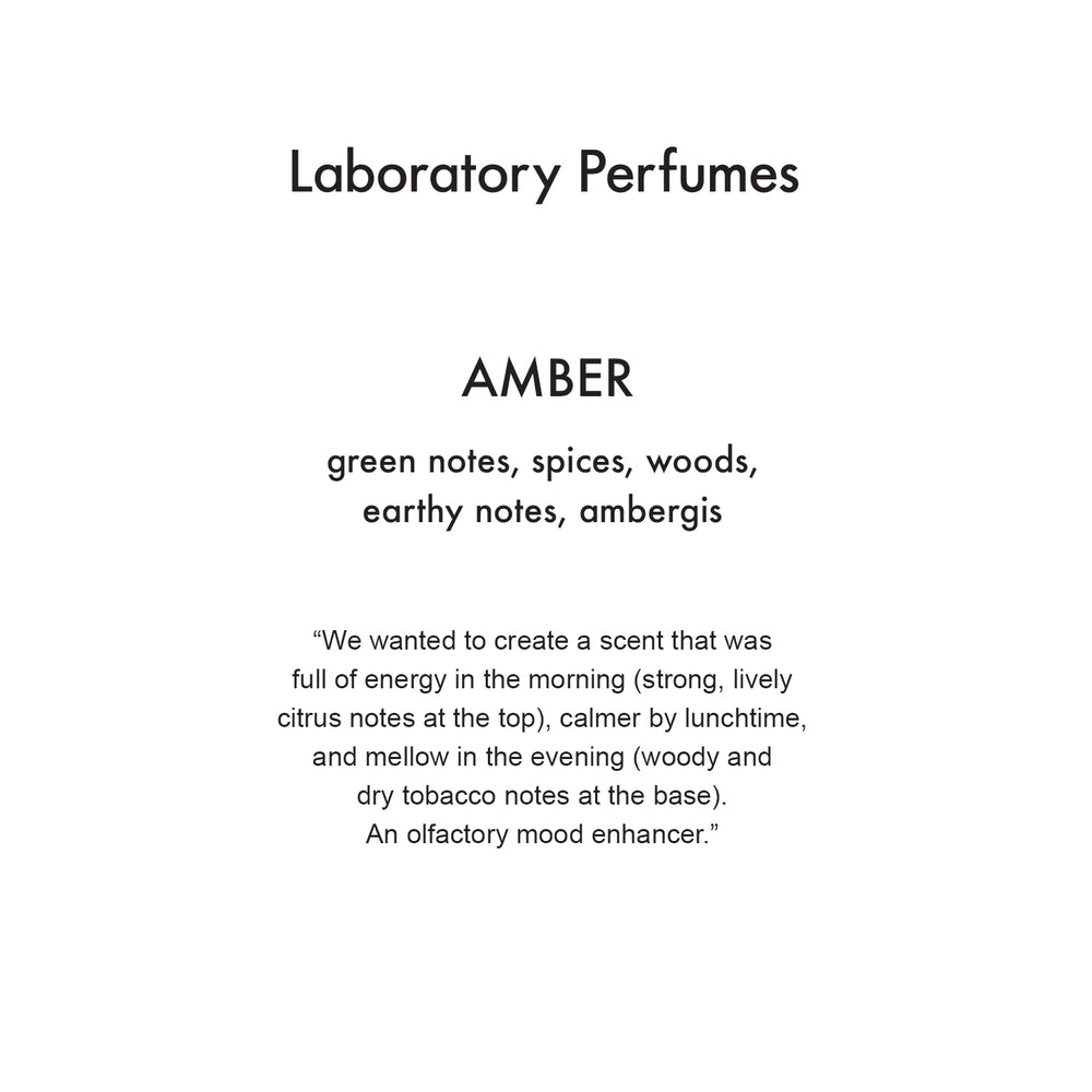 Sample Vial - Laboratory Perfumes Amber EDT