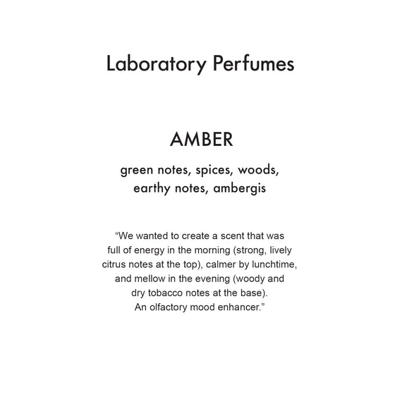 Sample Vial - Laboratory Perfumes Amber EDT
