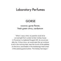 Sample Vial - Laboratory Perfumes Gorse EDT