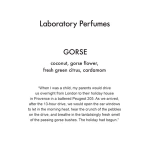 Sample Vial - Laboratory Perfumes Gorse EDT