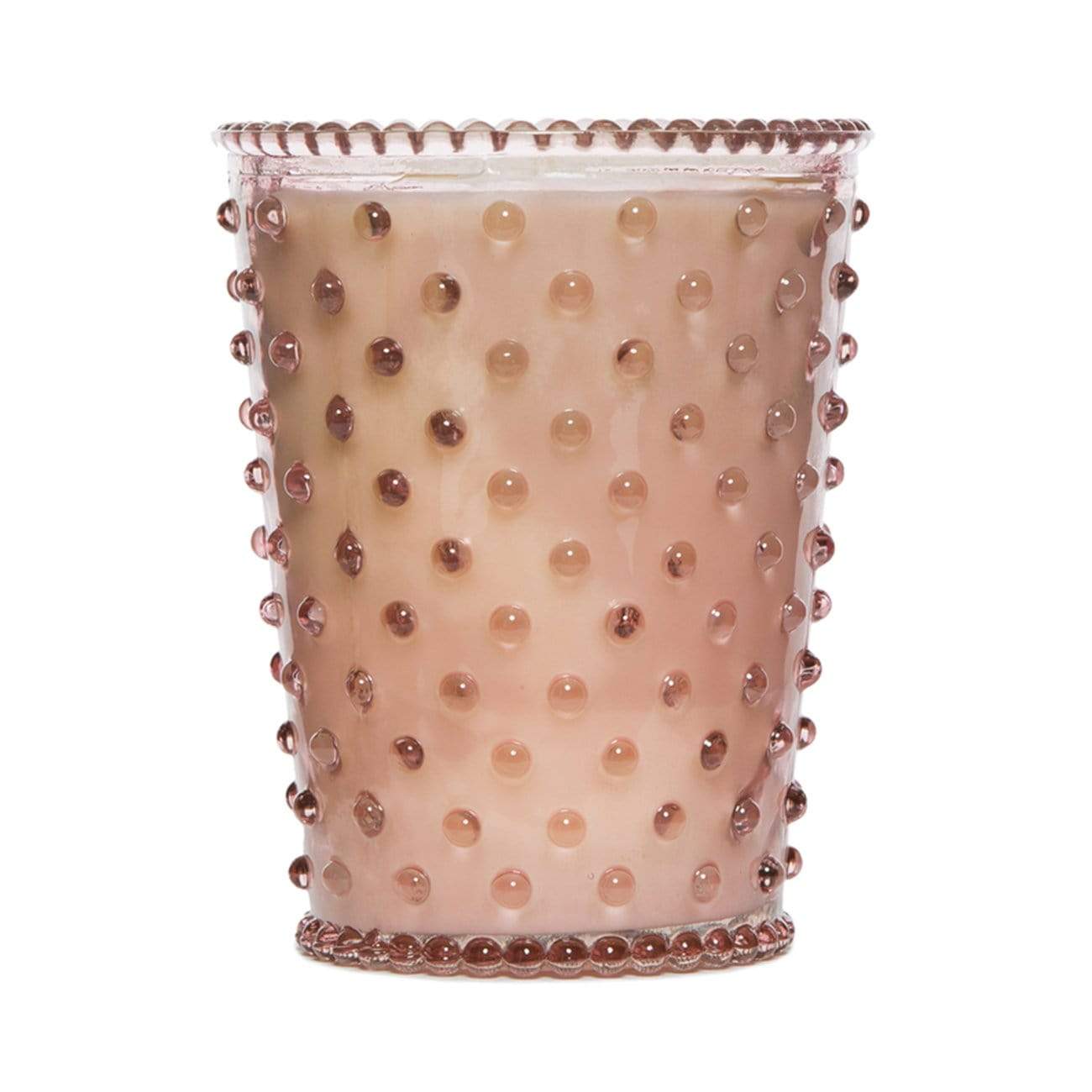 Simpatico Coral Hobnail Candle