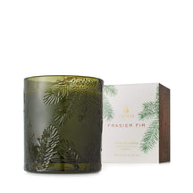 Thymes Frasier Fir Green Glass Candle