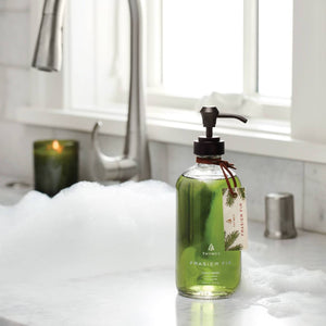 Thymes Frasier Fir Hand Wash in Glass